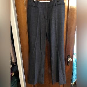 Ann Taylor LOFT dark gray dress pants, 6 tall